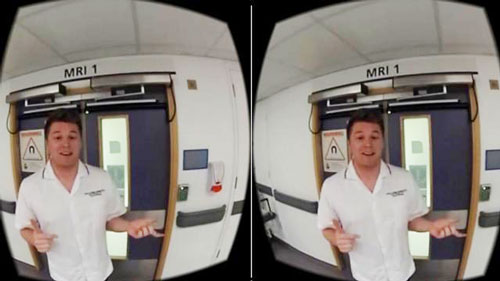 ziekenhuis virtual reality kinderen gerust stellen mri scan